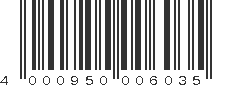 EAN 4000950006035