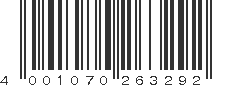 EAN 4001070263292