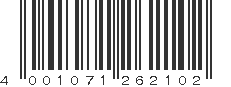 EAN 4001071262102