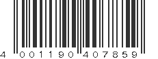 EAN 4001190407859