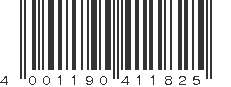 EAN 4001190411825