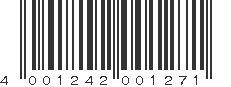 EAN 4001242001271