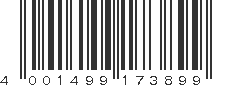 EAN 4001499173899