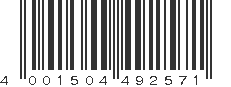 EAN 4001504492571