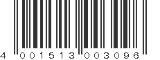 EAN 4001513003096