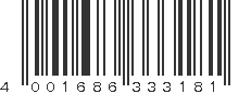 EAN 4001686333181