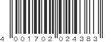 EAN 4001702024383