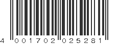 EAN 4001702025281