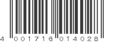 EAN 4001716014028