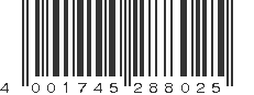 EAN 4001745288025