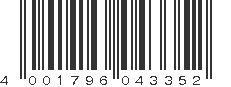 EAN 4001796043352