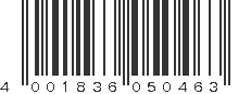 EAN 4001836050463