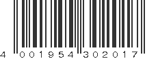 EAN 4001954302017