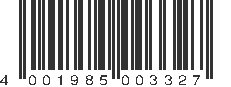 EAN 4001985003327