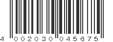 EAN 4002030045675