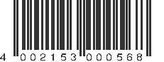 EAN 4002153000568