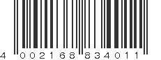 EAN 4002168834011