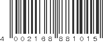 EAN 4002168881015