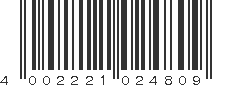 EAN 4002221024809