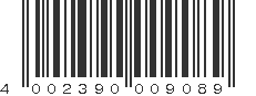 EAN 4002390009089
