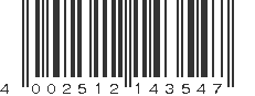 EAN 4002512143547