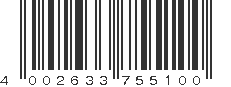 EAN 4002633755100