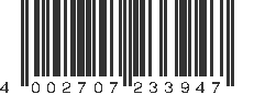 EAN 4002707233947