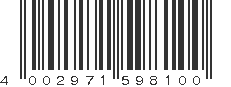 EAN 4002971598100