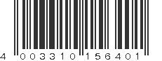 EAN 4003310156401