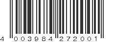 EAN 4003984272001