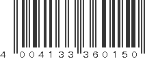 EAN 4004133360150