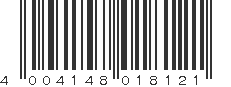 EAN 4004148018121