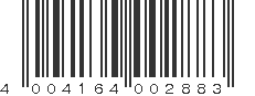 EAN 4004164002883