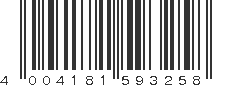 EAN 4004181593258
