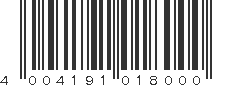 EAN 4004191018000