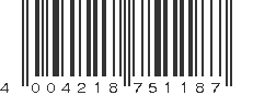 EAN 4004218751187