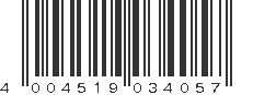 EAN 4004519034057