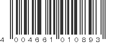 EAN 4004661010893