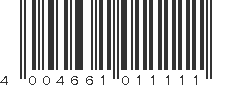 EAN 4004661011111