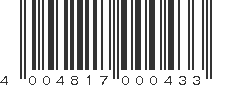 EAN 4004817000433