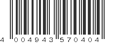 EAN 4004943570404