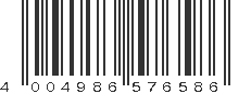 EAN 4004986576586