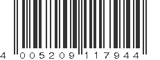 EAN 4005209117944
