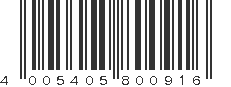 EAN 4005405800916