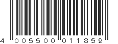 EAN 4005500011859