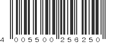 EAN 4005500256250