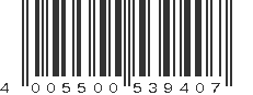 EAN 4005500539407