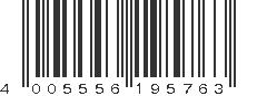 EAN 4005556195763