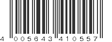 EAN 4005643410557