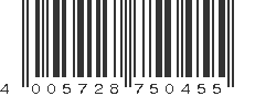 EAN 4005728750455